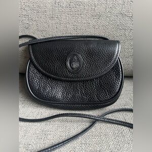 Mark Cross Vintage Pebbled Leather Mini Crossbody Bag